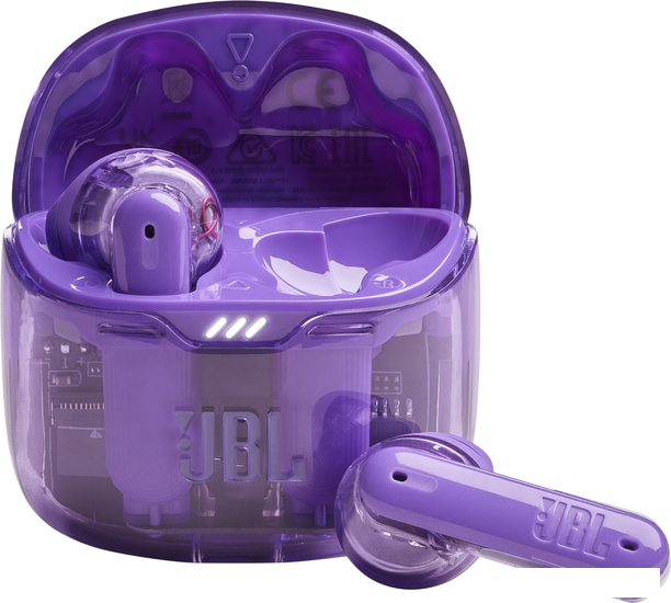 Наушники JBL Tune Flex Ghost (фиолетовый)- фото
