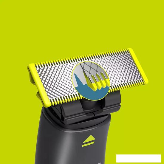 Триммер для бороды и усов Philips OneBlade Face QP1424/10- фото3