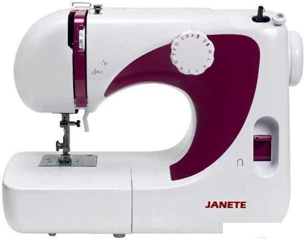 Электромеханическая швейная машина Janete 565 (Purple 683C)- фото