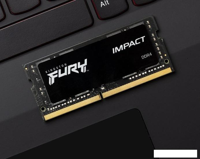 Оперативная память Kingston FURY Impact 16GB DDR4 SODIMM PC4-25600 KF432S20IB/16- фото4