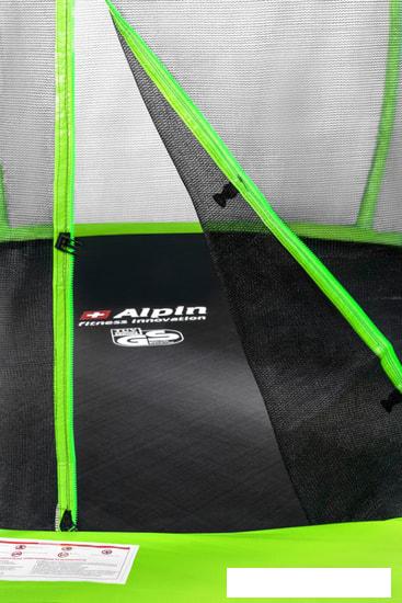 Батут Alpin Sky 12ft - 374 см с защитной сеткой и лестницей- фото2