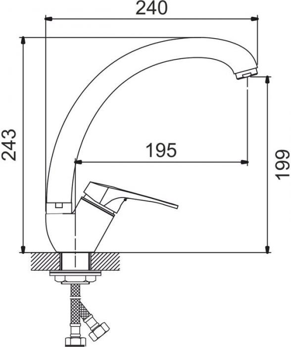 Смеситель Gota Rocio Enol 100410-GOTA- фото2