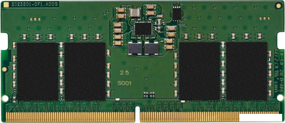 Оперативная память Kingston 8ГБ DDR5 SODIMM 6400 МГц KVR64V52BS6-8- фото