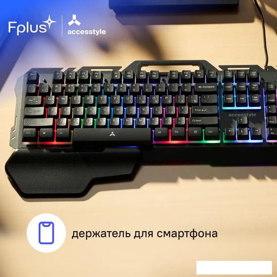 Клавиатура AccesStyle K203M-GCL- фото3