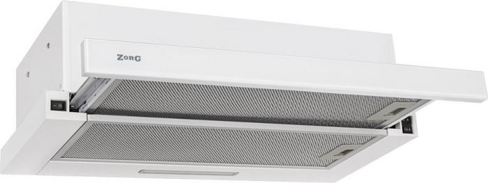 Кухонная вытяжка ZorG Slim 850 60 M (белый)- фото2