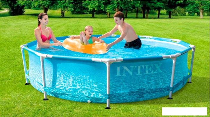 Каркасный бассейн Intex Metal Frame Beachside 28208 (305х76)- фото2