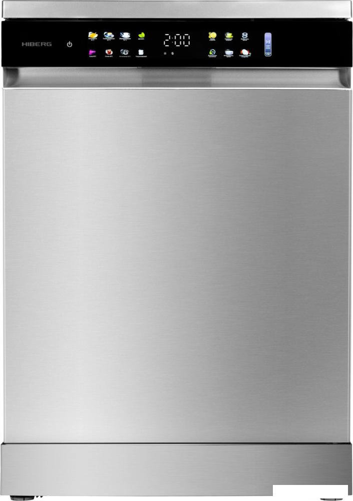 Отдельностоящая посудомоечная машина Hiberg i-F 6815 LX