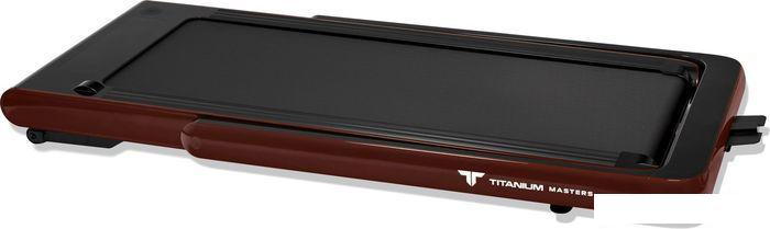 Электрическая беговая дорожка Titanium Masters Slimtech S60 (коричневый)- фото4