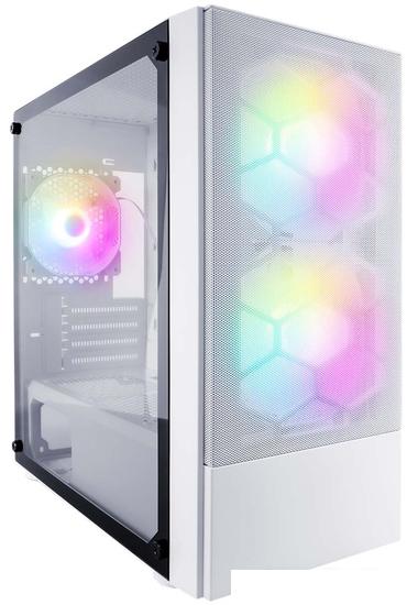Корпус 1stPlayer Firebase X4-M-WH-2F1P-W-1F1-W- фото