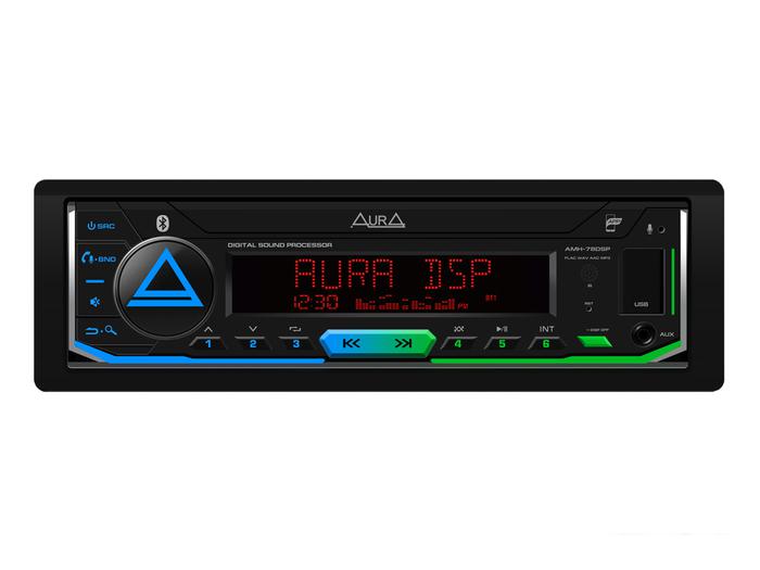 USB-магнитола Aura AMH-78DSP (2023)- фото3