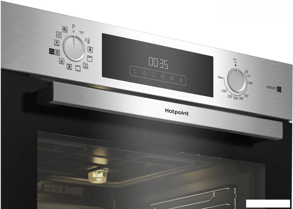 Электрический духовой шкаф Hotpoint HSTF 1231 JSAH IX- фото4