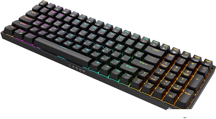 Клавиатура Royal Kludge RK100 RGB (черный, RK Brown)- фото4