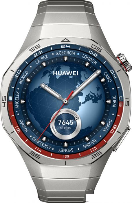 Умные часы Huawei Watch GT 5 Pro 46 мм (титан)- фото3