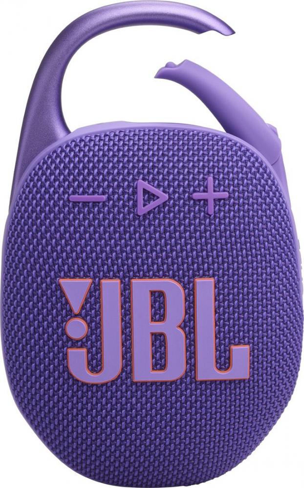 Беспроводная колонка JBL Clip 5 (фиолетовый)- фото2