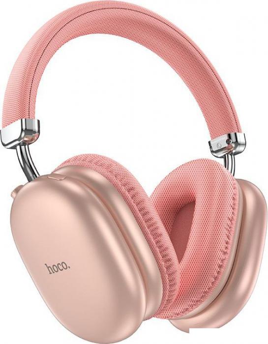 Наушники Hoco W35 Max (розовый)- фото