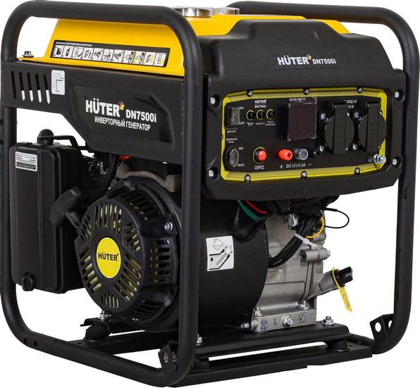 Бензиновый генератор Huter DN7500i- фото3
