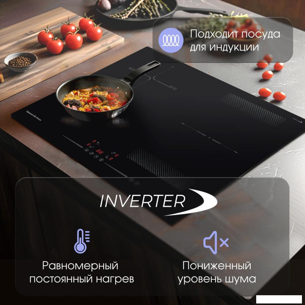 Варочная панель Zigmund & Shtain CI 61.6 B- фото4