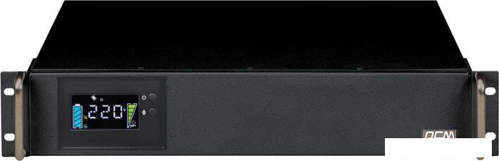 Источник бесперебойного питания Powercom King Pro RM KIN-1200AP LCD RM- фото