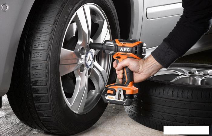 Гайковерт AEG Powertools BSS 18C 12ZBL LI-402C 4935459427 (с 2-мя АКБ, 4.0 Ah)- фото4