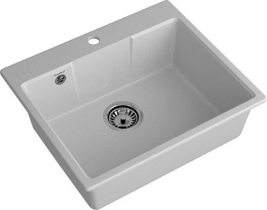 Кухонная мойка GranFest QUARZ GF-UR-658 (серый)- фото2