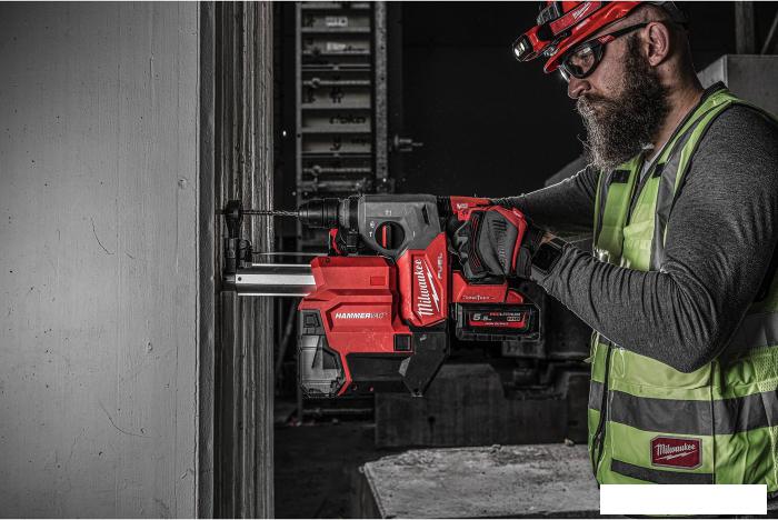 Перфоратор Milwaukee M18 ONE FHX DEL-552C Fuel 4933478506 (с 2-мя АКБ, кейс)- фото4