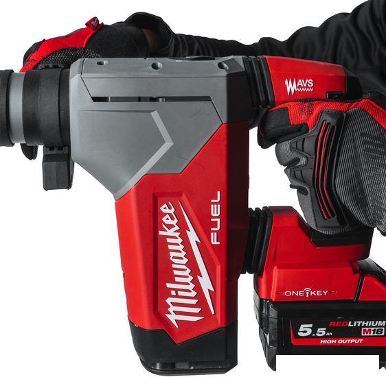 Перфоратор Milwaukee M18 ONE FHPX-0X Fuel 4933478495 (без АКБ, кейс)- фото2