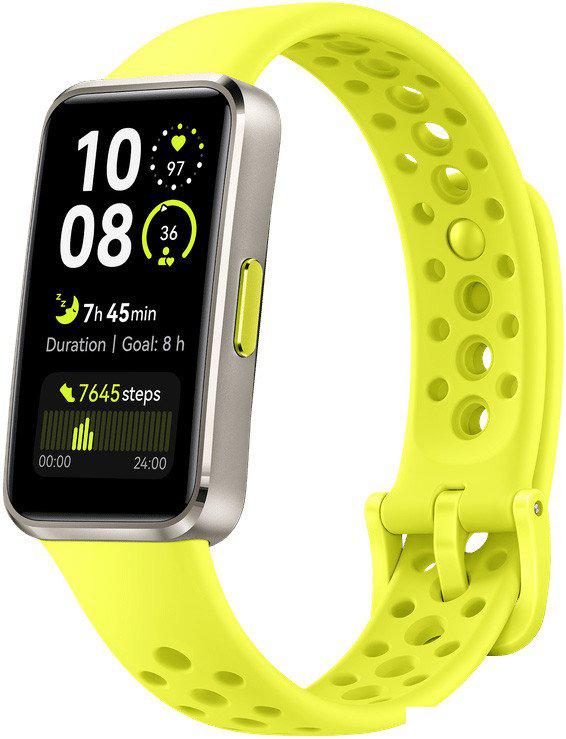 Фитнес-браслет Huawei Band 10 (зеленый, международная версия)- фото