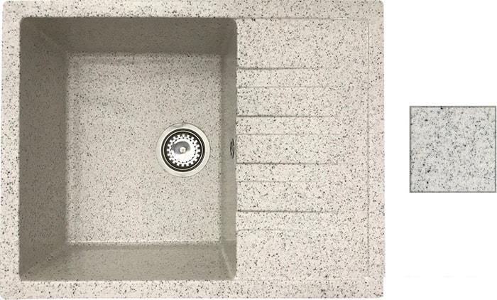 Кухонная мойка БелЭворс Vega (олово)- фото