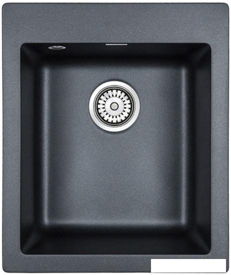 Кухонная мойка Paulmark Leer PM104249-BLM- фото