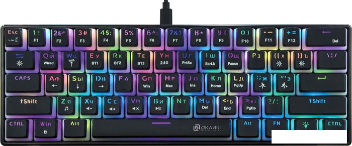 Клавиатура Oklick K763W (черный)