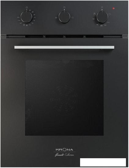 Газовый духовой шкаф Krona Stretto 45 BL- фото