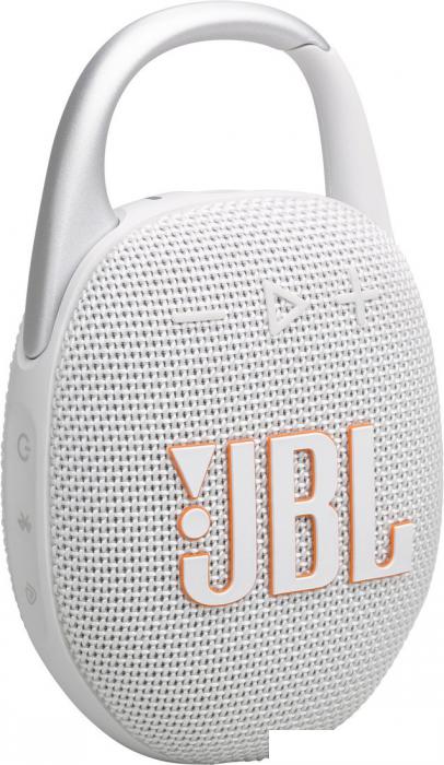 Беспроводная колонка JBL Clip 5 (белый)- фото