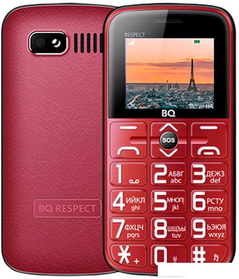 Мобильный телефон BQ-Mobile BQ-1851 Respect (красный)- фото
