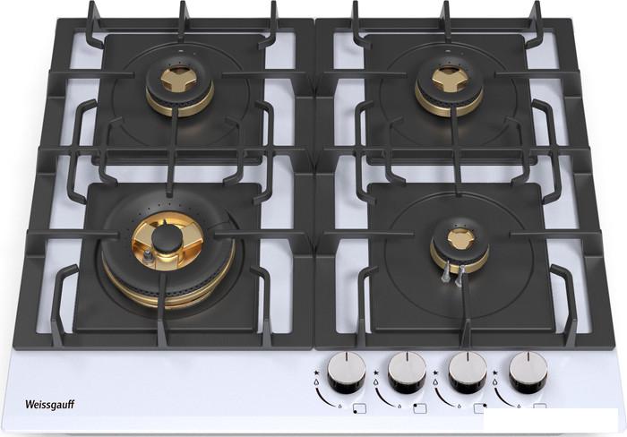 Варочная панель Weissgauff HGG 6445 WH Volcano Burner
