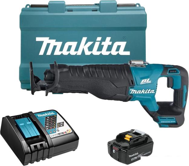 Сабельная пила Makita DJR187RT (с 1-им АКБ, кейс)- фото