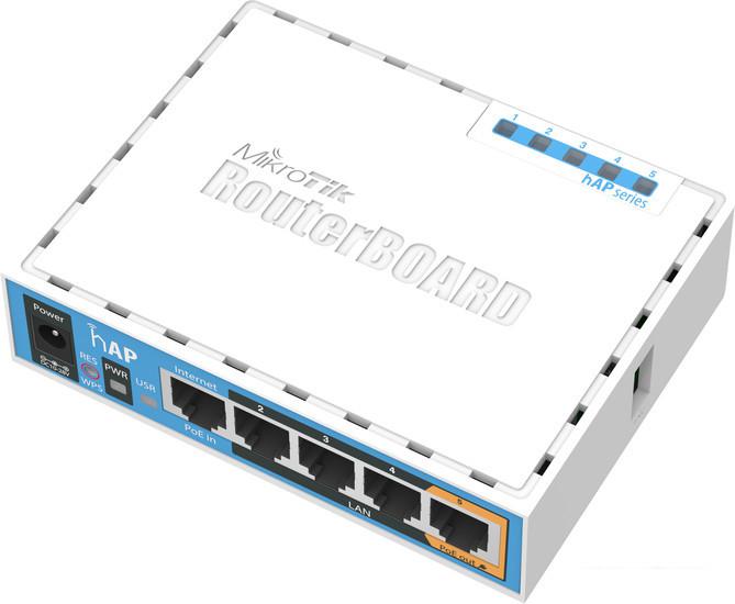 Беспроводной маршрутизатор Mikrotik RB951Ui-2nD- фото2