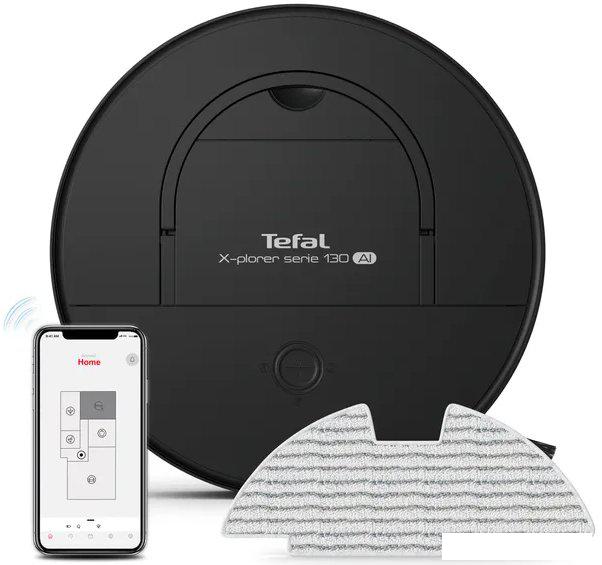 Робот-пылесос Tefal X-Plorer Serie 130AI Animal & Allergy RG9075WH- фото