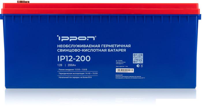 Аккумулятор для ИБП IPPON IP12-200 (12В/200 А·ч)- фото3