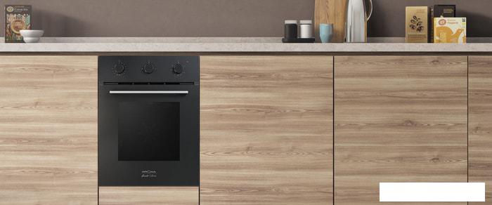 Газовый духовой шкаф Krona Stretto 45 BL- фото2
