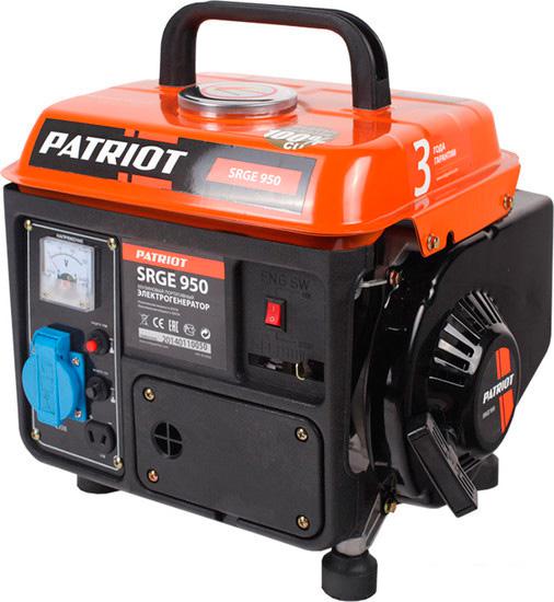 Бензиновый генератор Patriot Max Power SRGE 950 [474102020]- фото