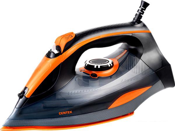 Утюг CENTEK CT-2361 (черный/оранжевый)- фото