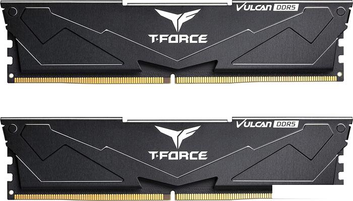 Оперативная память Team T-Force Vulcan 2x16ГБ DDR5 5600 МГц FLBD532G5600HC32DC01- фото