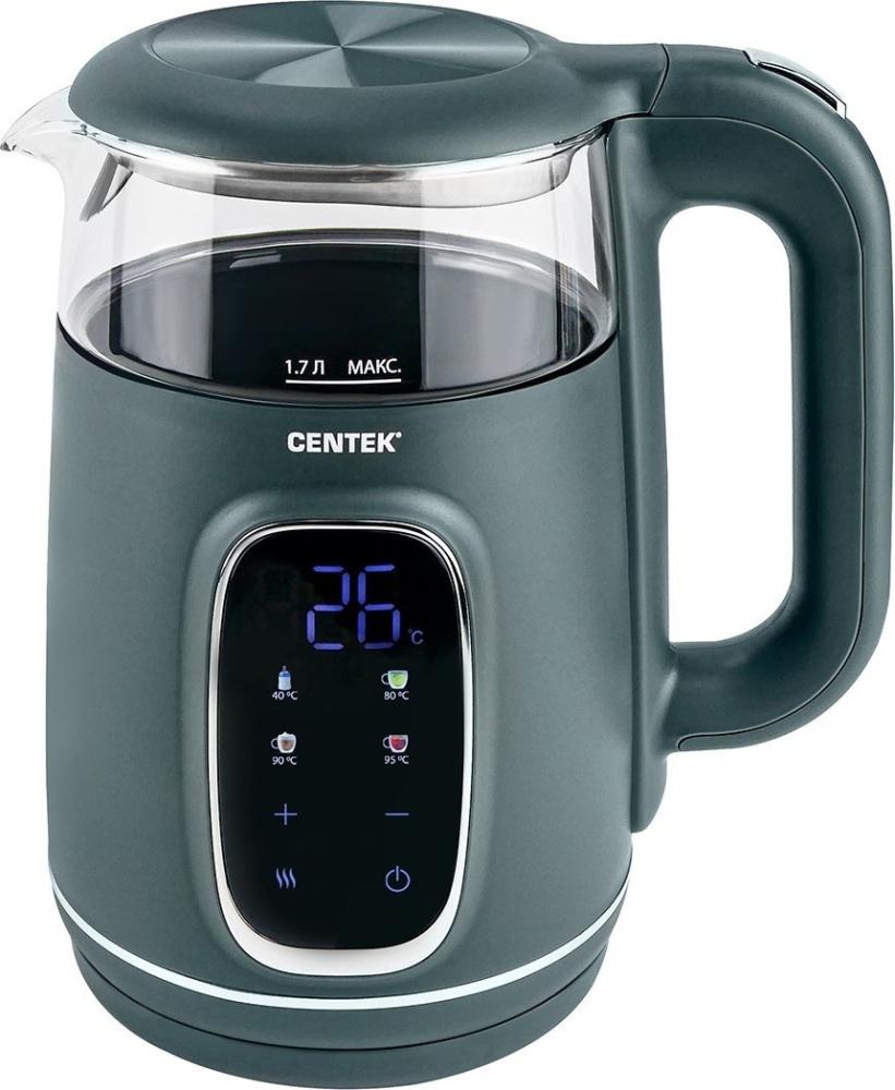 Электрический чайник CENTEK CT-0052 Green- фото3
