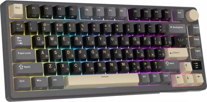 Клавиатура Royal Kludge RK-M75 RGB Phantom (RK Brown)- фото3