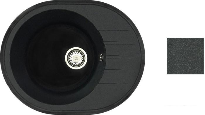 Кухонная мойка БелЭворс New Lux R (антрацит, без сифона)