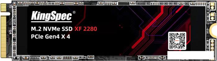 SSD KingSpec PCle 4.0 XF Series 512GB- фото