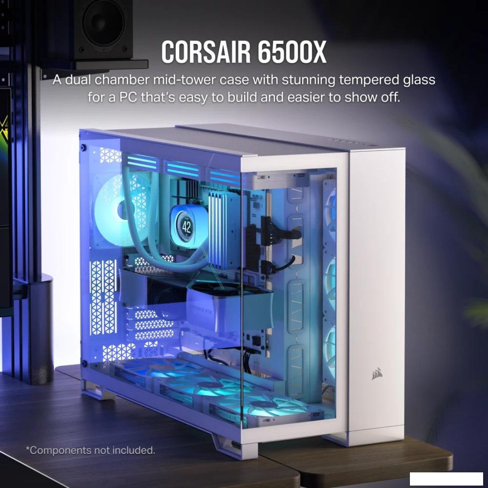Корпус Corsair 6500X Dual Chamber CC-9011258-WW- фото2