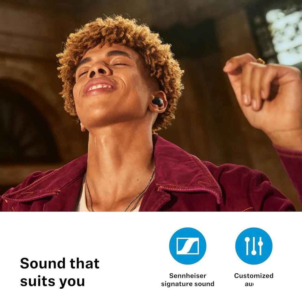 Наушники Sennheiser Accentum True Wireless (черный)- фото3