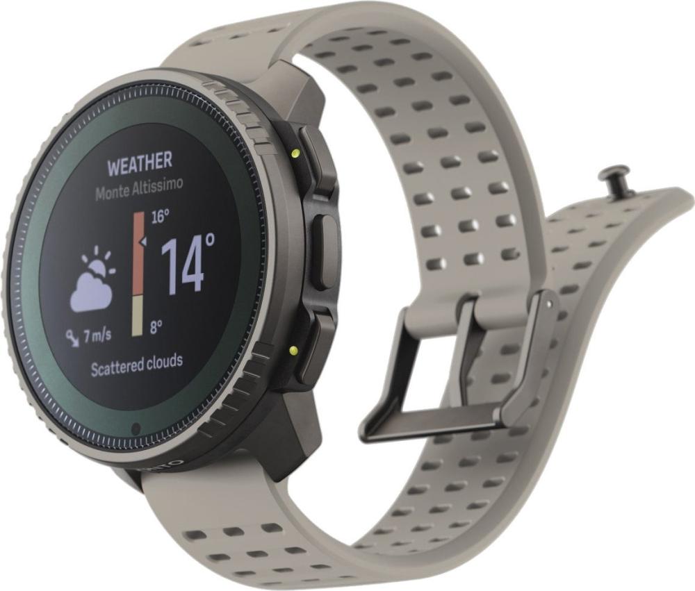 Умные часы Suunto Vertical Titanium Solar (черный/песочный)- фото4