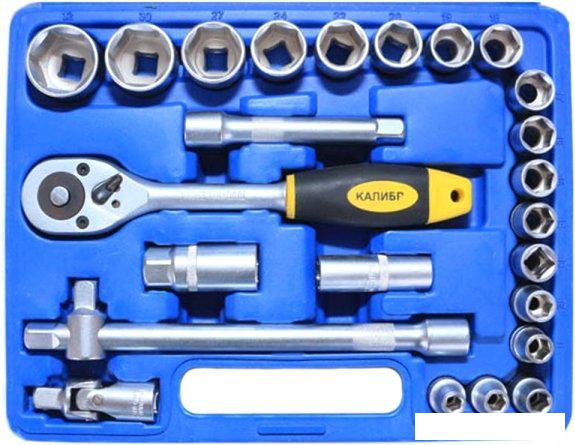 Универсальный набор инструментов Калибр НСМ-24 (24 предмета)- фото3